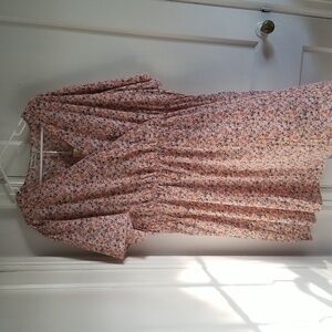 Floral dress, size 24.